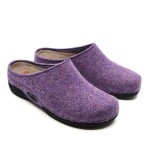 Berkemann slipper lila vilt LAUREN